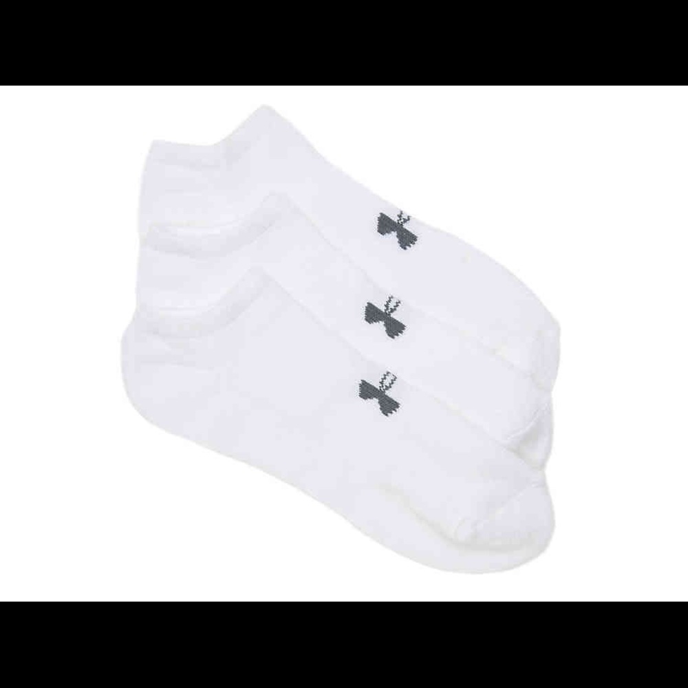 New 3 Pack Under Armour Heatgear No Show Socks